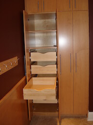 Mudroom Modern Cabinet with Doors
