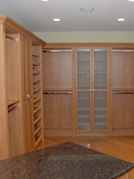 Walk in Master Closet Double Hang