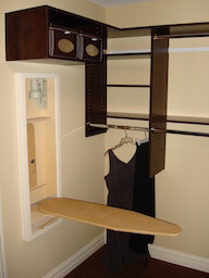 Ironing Board in Closet