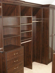 Custom Closet Doors Drawers Hanging